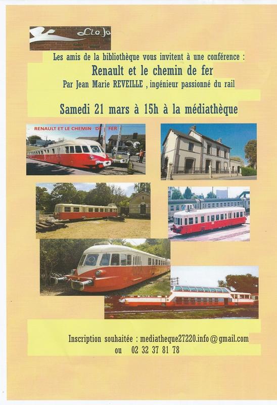 Conférence : Renault et le chemin de fer