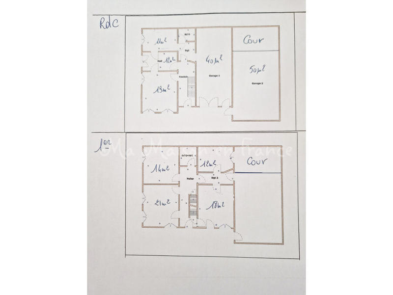 Maison - 200 m² - 7 pièces