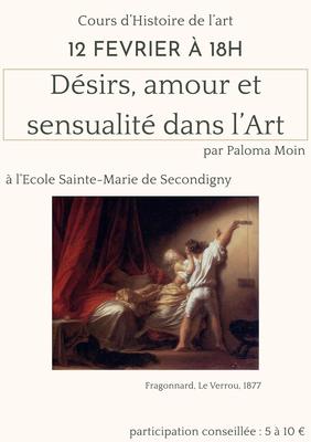 Désir, amour et sensualité dans l’art