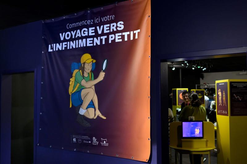 Exposition "Voyage vers l'infiniment petit"