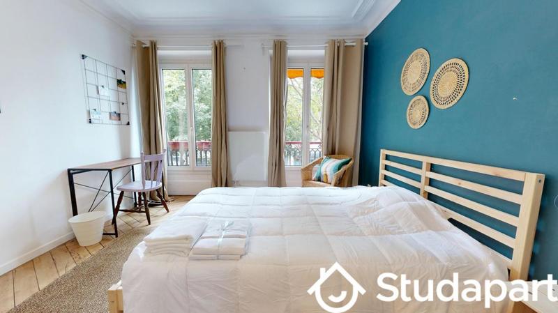 Chambre - 11 m² - 1 pièce