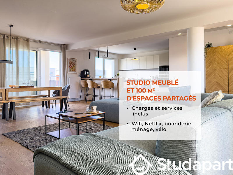 Chambre - 20 m² - 1 pièce