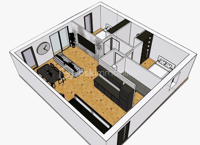 Appartement - 69 m² - 3 pièces