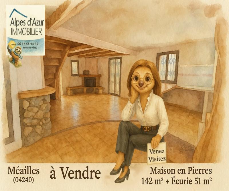 Maison - 80 m² - 3 pièces