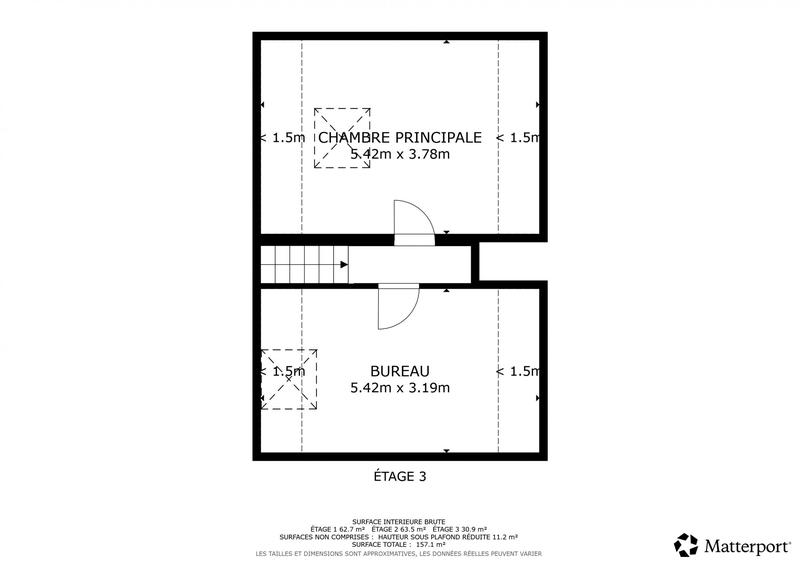 Maison - 85 m² - 5 pièces