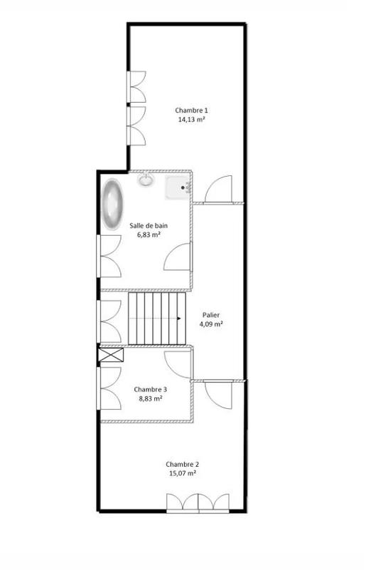 Maison - 142 m² - 6 pièces