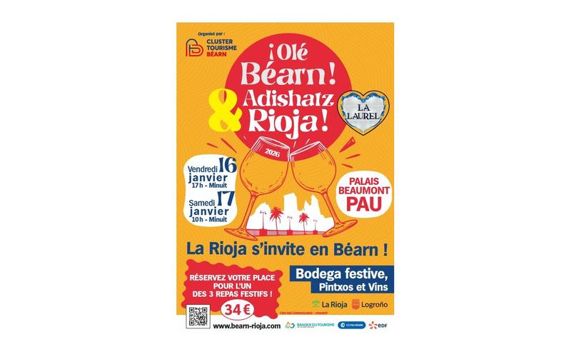 "Olé Béarn – Adishatz Rioja"
