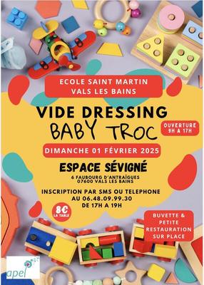 Vide dressing - baby troc