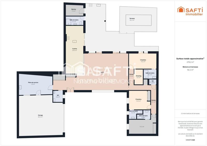 Maison - 223 m² - 5 pièces