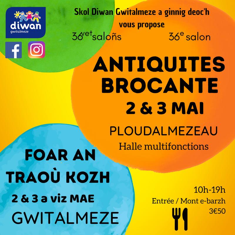 Salon antiquités brocante du pays d'iroise