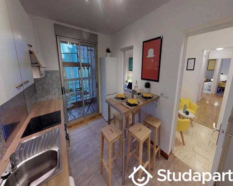 Chambre - 45 m² - 1 pièce