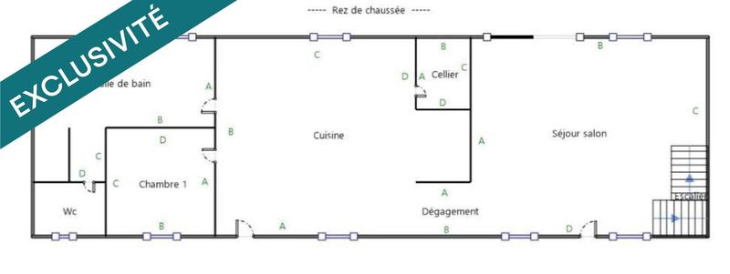 Maison - 128 m² - 5 pièces