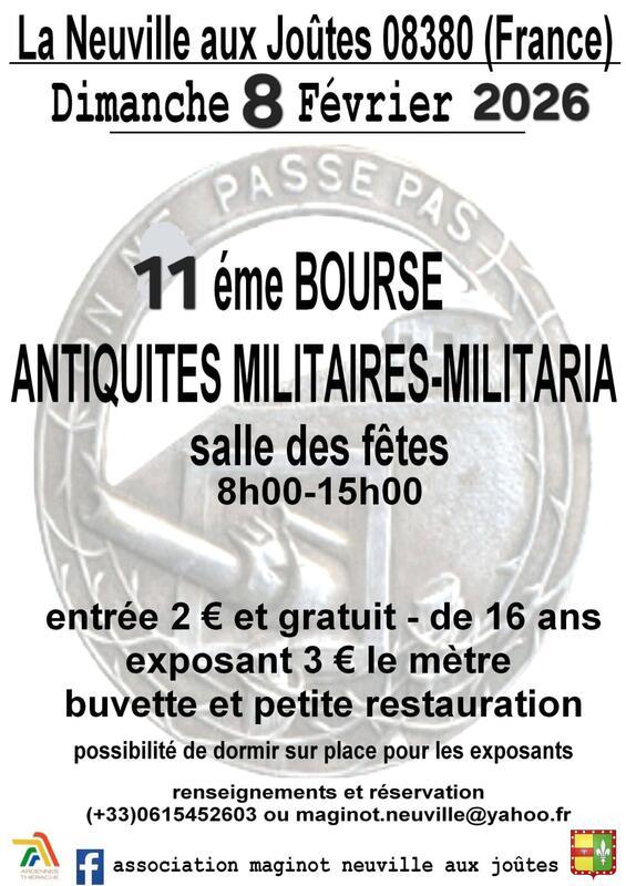 11ème bourse aux antiquités militaires et militaria