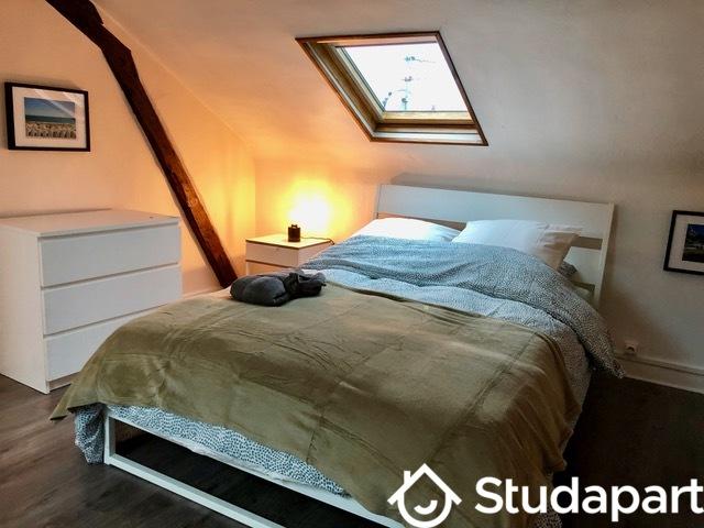 Chambre - 13 m² - 1 pièce