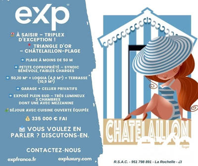 Appartement - 50 m² - 3 pièces