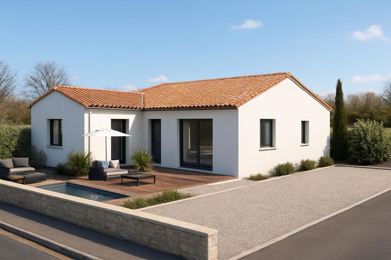 Maison - 80 m² - 4 pièces