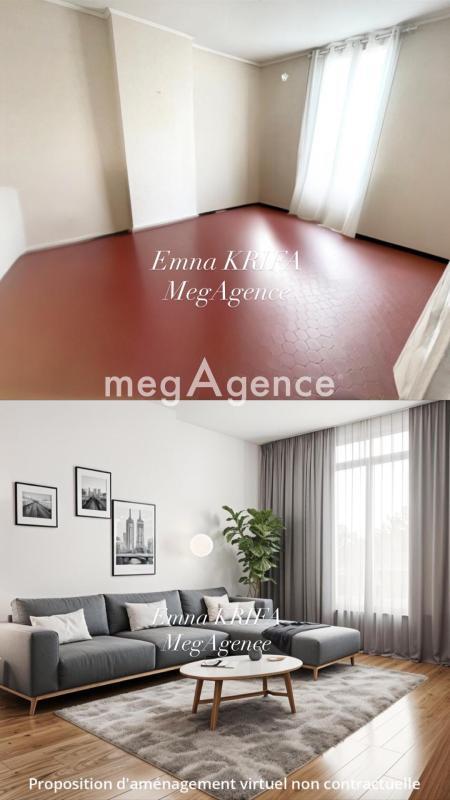 Appartement - 60 m² - 3 pièces