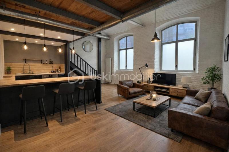 Loft - 66 m² - 3 pièces