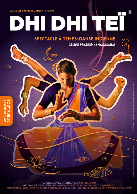 Spectacle - Dhi Dhi Teï - les Hybrides Dansants