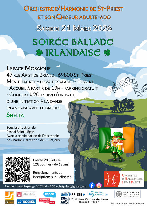 Soirée Ballade irlandaise