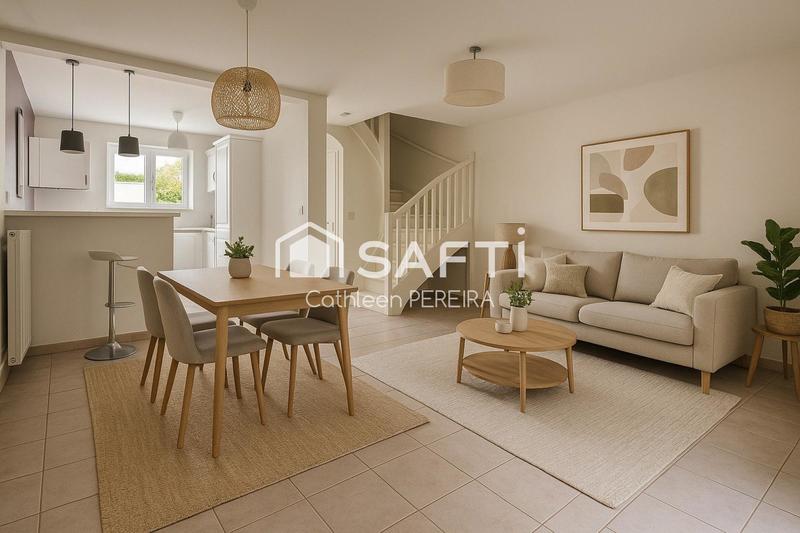 Maison - 80 m² - 4 pièces