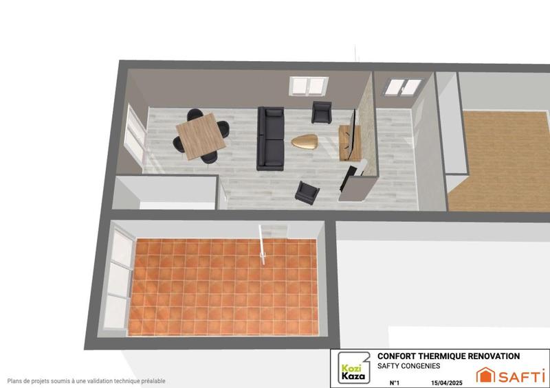 Maison - 146 m² - 6 pièces