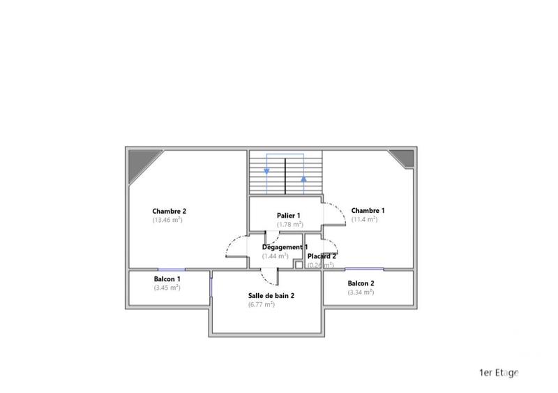 Maison - 124 m² - 6 pièces