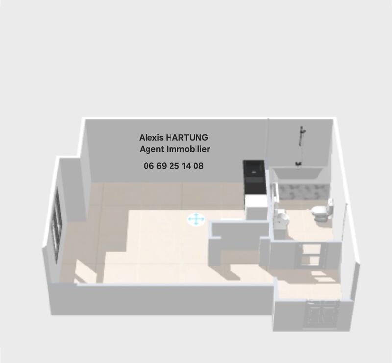 Appartement - 30 m² - 1 pièce