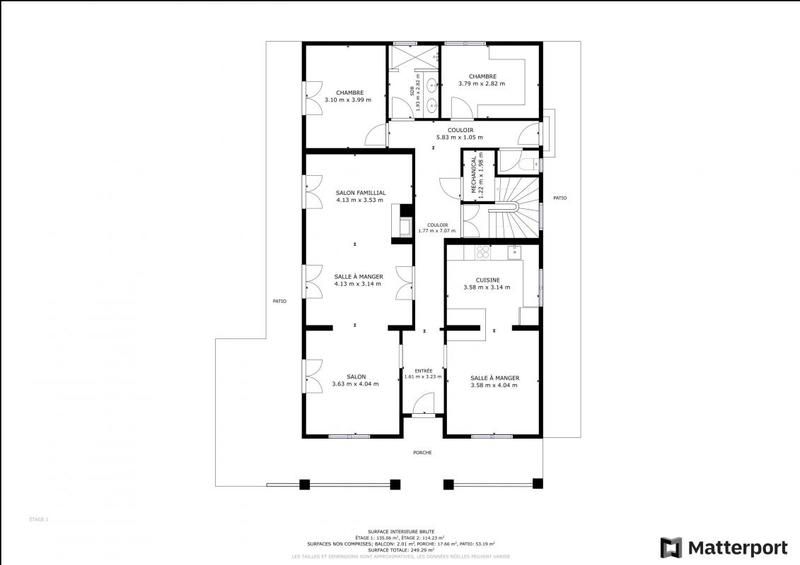 Maison - 198 m² - 7 pièces