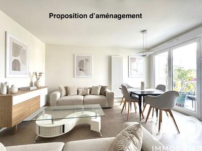 Appartement - 65 m² - 3 pièces