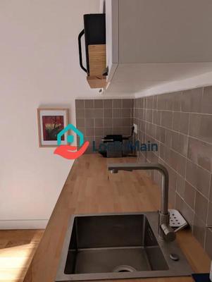 Studio - 17 m² - 1 pièce