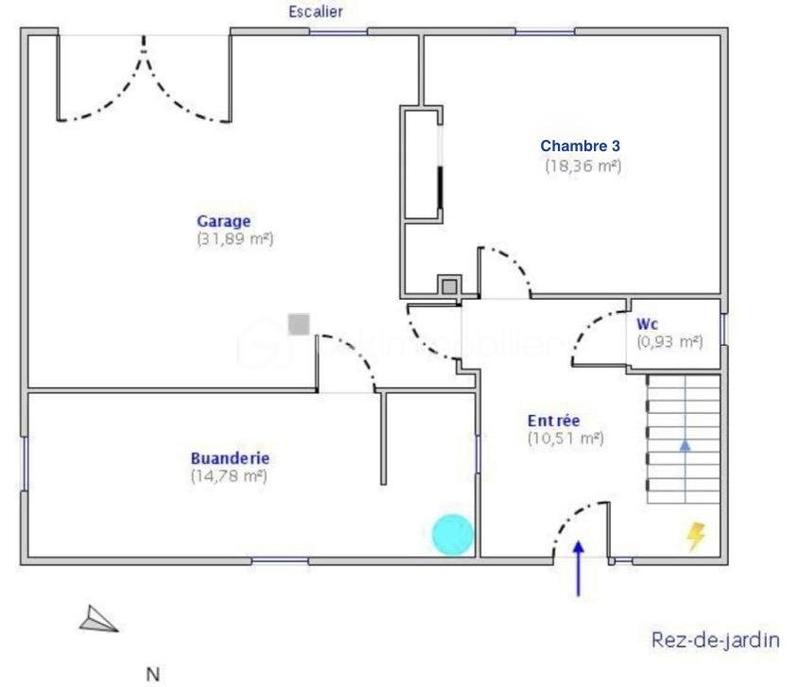 Maison - 102 m² - 4 pièces