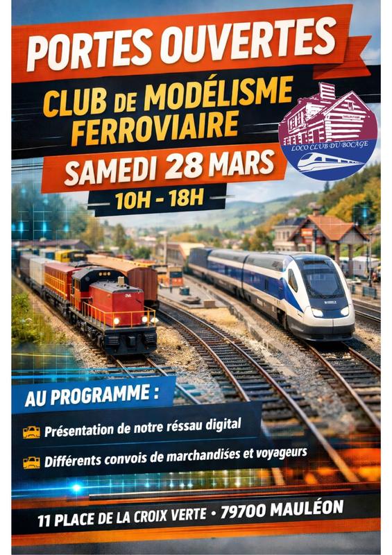 Portes ouvertes - Club de modélisme ferroviaire
