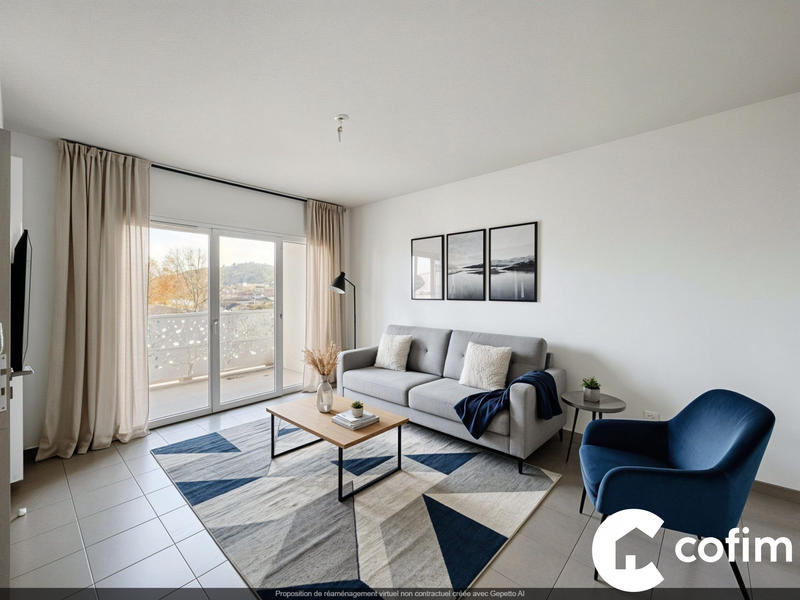 Appartement - 37 m² - 2 pièces