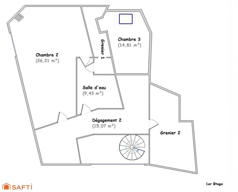 Maison - 170 m² - 5 pièces