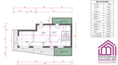 Local commercial - 128 m²
