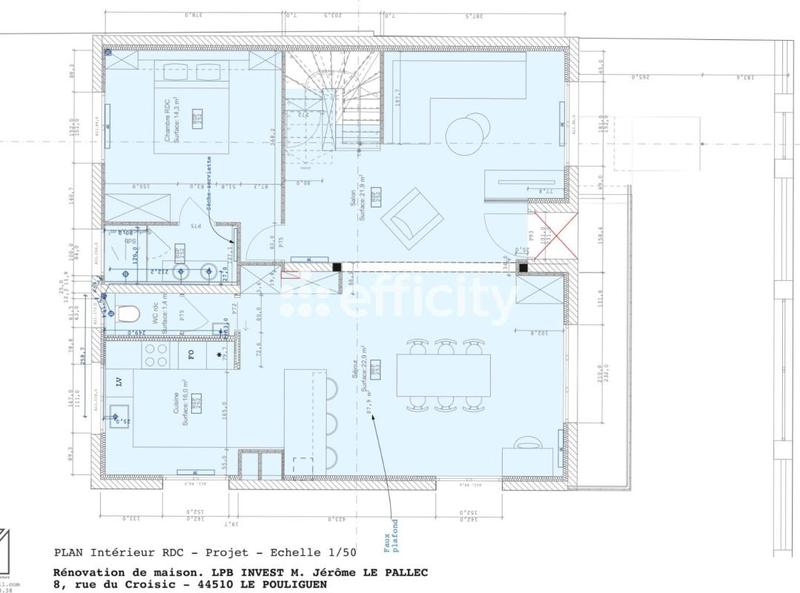 Maison de bourg - 170 m² - 6 pièces