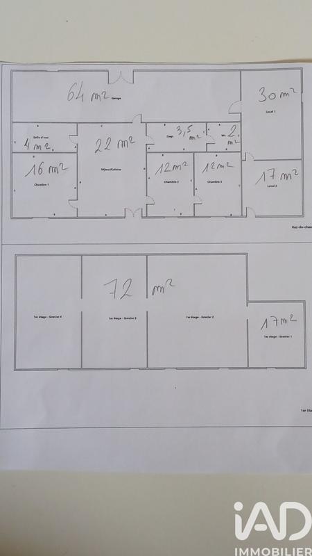 Maison - 72 m² - 4 pièces