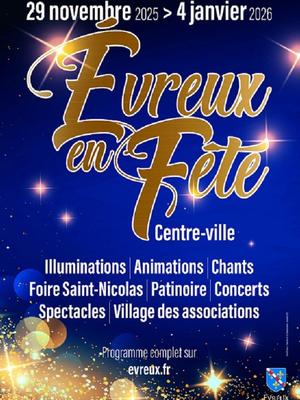 Les vacances de Noël à Evreux