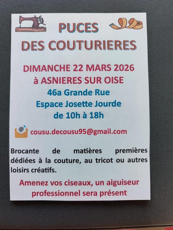 Puces des couturières