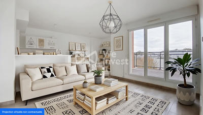 Appartement - 59 m² - 3 pièces