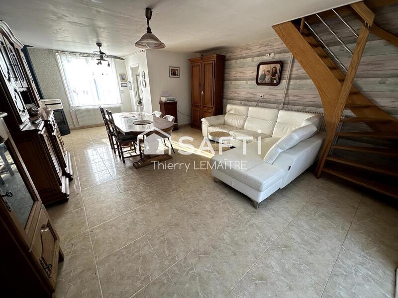 Maison de village - 110 m² - 6 pièces