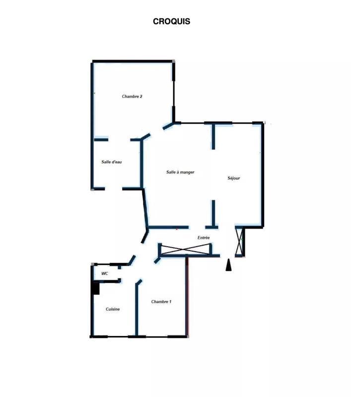 Appartement - 78 m² - 3 pièces