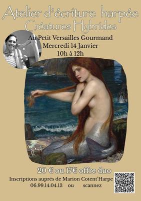 Atelier d'écriture harpée - Créatures hybrides