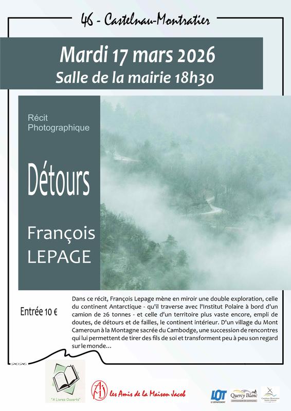 Récit photographique par François Lepage à la Maison Jacob