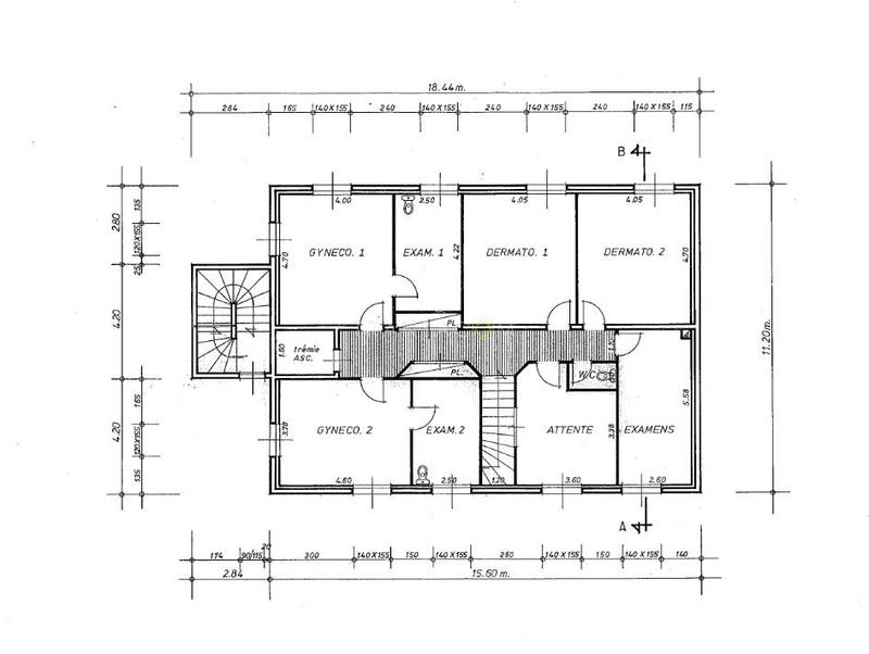 Bureau - 280 m² - 2 pièces