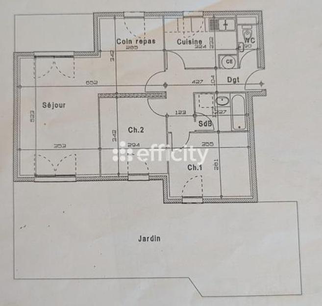 Appartement - 70 m² - 4 pièces