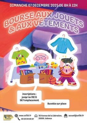 Bourse aux jouets et aux vêtements