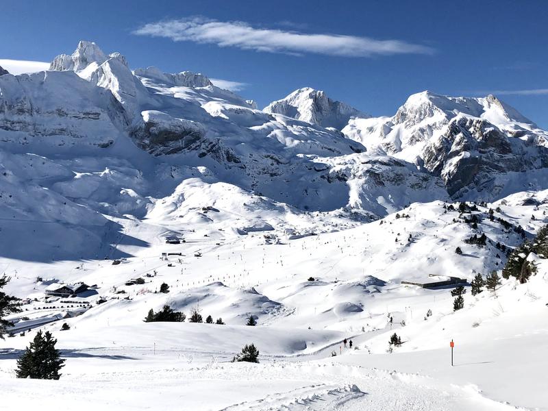 Balade accompagnée en raquettes en vallée d'Aspe