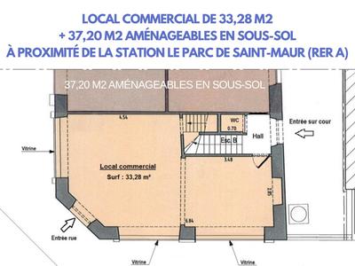 Local commercial - 46 m²
